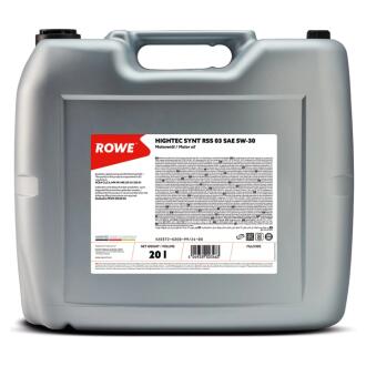 Олива моторна HIGHTEC SYNT RSS 03 SAE 5W-30 (20 L) ROWE 20372-0200-99