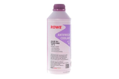 Антифриз HIGHTEC ANTIFREEZE COOLANT AN-SF 12+ READY-MIX -40 (1,5L) ROWE 21073-0015-99