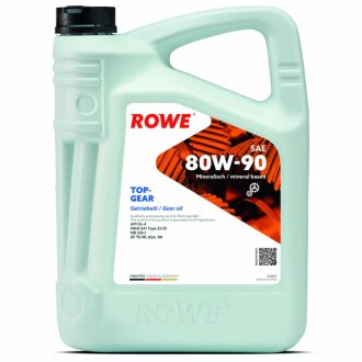 Олива трансмісійна HIGHTEC TOPGEAR SAE 80W-90 (5L) ROWE 25001-0050-99