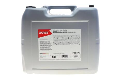 Олива трансмісійна HIGHTEC ATF DCG II (20 L) Rowe 25067-0200-99