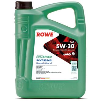 Олива моторна SUNSPEED SYNT RS DLS SAE 5W-30 (5 L) ROWE 4920118-0050-99