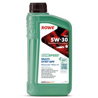 Олива моторна SUNSPEED MULTI SYNT DPF SAE 5W-30 (1 L) ROWE 4920125-0010-99