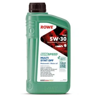 Олива моторна SUNSPEED MULTI SYNT DPF SAE 5W-30 (1 L) ROWE 4920125-0010-99