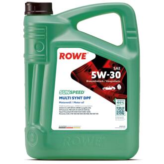 Олива моторна SUNSPEED MULTI SYNT DPF SAE 5W-30 (5 L) ROWE 4920125-0050-99