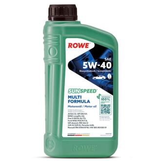 Олива моторна SUNSPEED MULTI FORMULA SAE 5W-40 (1 L) ROWE 4920138-0010-99