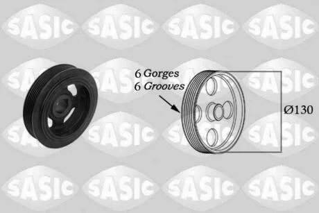 Шків колінвалу TOYOTA Auris, Avensis, Corolla Sasic SASIC 2156048