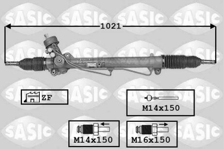 Рульова рейка SASIC 7006141