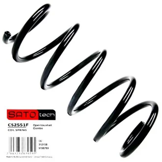 Пружина подвески передняя SATO tech CS2551F
