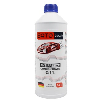 SATO Антифриз синій (-80С) 1,5л. G11 SATO tech G1101B