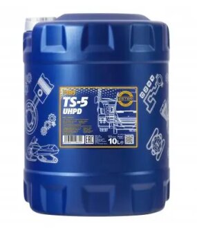 Масло ДВС 10W-40 TS-5 SHPD CI-4 Plus, ACEA E7, 10л, п/синт. Mannol MN710510