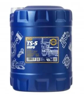 Масло ДВС 10W-40 TS-5 SHPD CI-4 Plus, ACEA E7, 10л, п/синт. Mannol MN710510