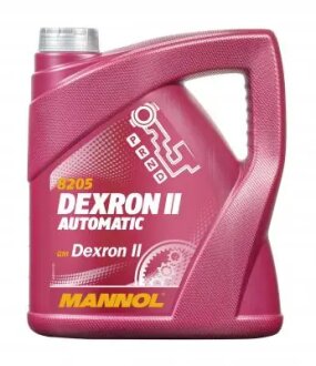 Масло трансмисс. ATF Dexron II, 4л, мин. Mannol MN82054