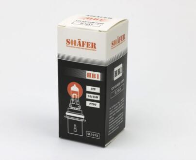 Лампа галогенова HB1 12V 65/45W P29T SHAFER SL1013