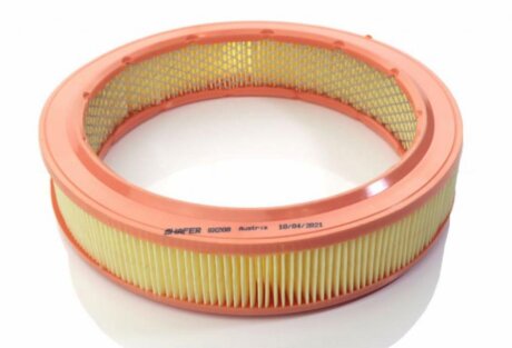 Фільтр повітряний VW Golf II, III, Passat B3, B4, Polo, 1.3-2.0, 81-94 (з внутрішньою металевою сітк SHAFER SX208