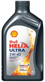 Олива моторна Helix Ultra SAE 5W-40 (Каністра 1л) SHELL 550073578