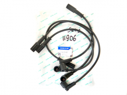 Провода высоковольтные Сенс 1.3-1.4 (силикон) (под модуль 48.3705) SHIN KUM 307-3707080 (фото 1)