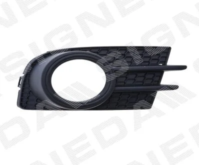 Решітка в бампер на VW Tiguan 2011-2016 Signeda PVG99206CAL