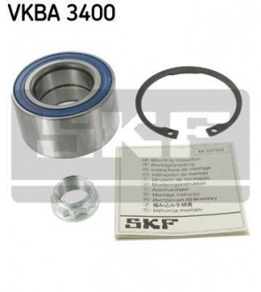 Комплект підшипника маточини колеса SKF VKBA 3400 (фото 1)