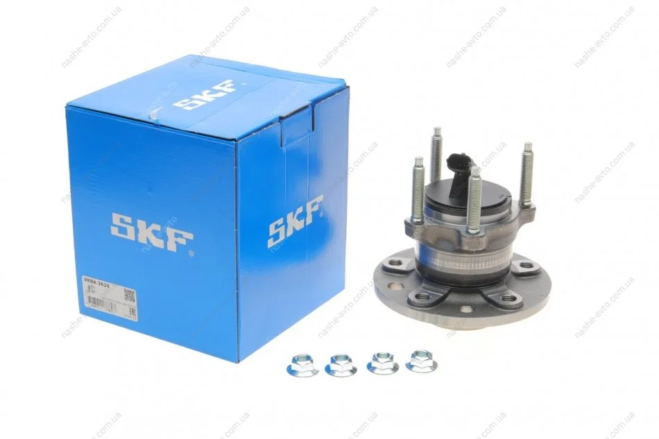 Пiдш. маточини FIAT, OPEL, SAAB, VAUXHALL (вир-во) SKF VKBA 3624 (фото 1)