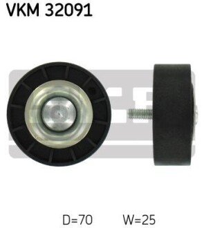 Ролик модуля натягувача ременя SKF VKM 32091