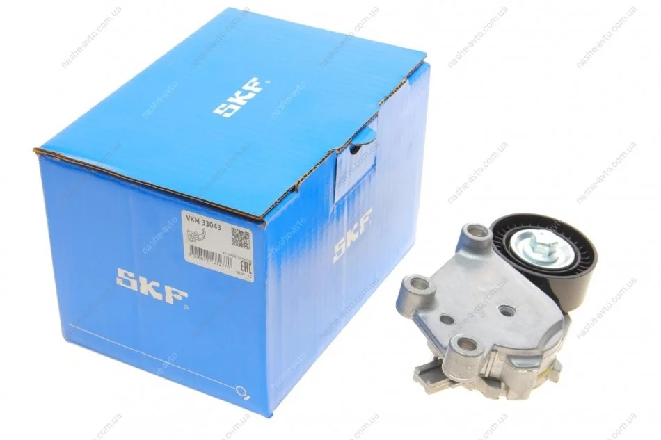 Натяжний ролик, поліклінового ременя (Вир-во) SKF VKM33043 (фото 1)