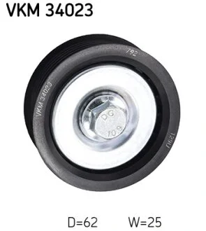 Ролик модуля натягувача ременя SKF VKM 34023