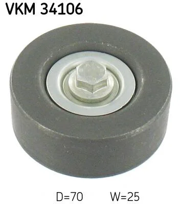 Ролик модуля натягувача ременя SKF VKM 34106 (фото 1)