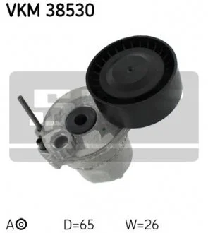 Натяжний ролик, поліклинового ременя (Вир-во) SKF VKM 38530