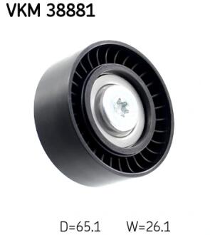 Натяжний ролик поліклинового реміня SKF VKM 38881