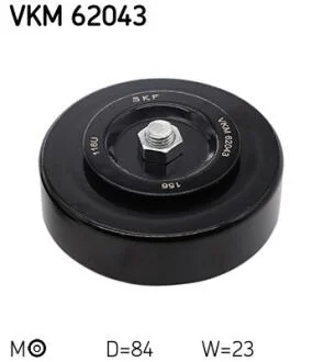 Ролик модуля натягувача ременя SKF VKM 62043