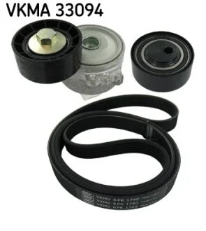 Роликовий модуль натягувача ременя (ролик, ремінь) SKF VKMA 33094