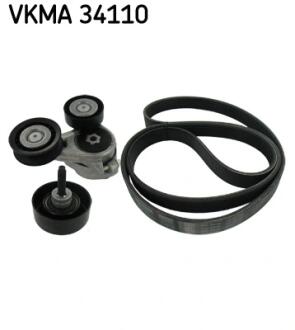 Роликовий модуль натягувача ременя (ролик, ремінь) SKF VKMA 34110
