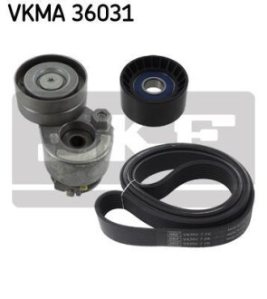 Роликовий модуль натягувача ременя (ролик, ремінь) SKF VKMA 36031