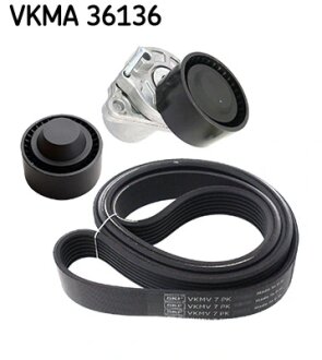 Роликовий модуль натягувача ременя (ролик, ремінь) SKF VKMA 36136