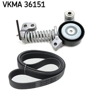 Роликовий модуль натягувача ременя (ролик, ремінь) SKF VKMA 36151