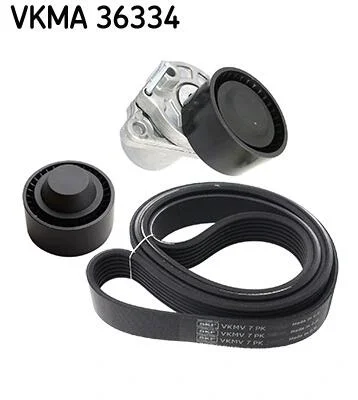 Роликовий модуль натягувача ременя (ролик, ремінь) SKF VKMA 36334 (фото 1)