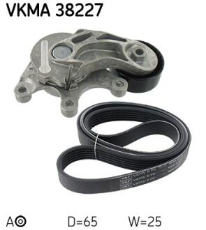 Комплект зубчастого ременя SKF VKMA 38227