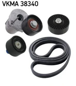 Роликовий модуль натягувача ременя (ролик, ремінь) SKF VKMA 38340