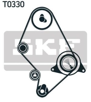 Комплект ременя ГРМ SKF VKMA 91124