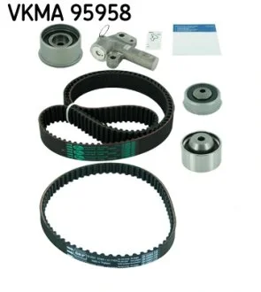 Роликовий модуль натягувача ременя (ролик, ремінь) SKF VKMA 95958