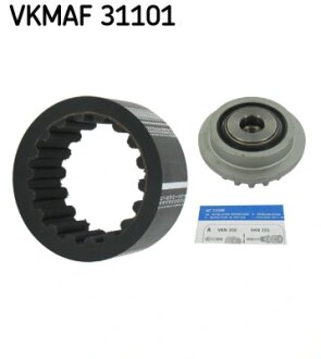 Роликовий модуль натягувача ременя (ролик, ремінь) SKF VKMAF 31101 (фото 1)
