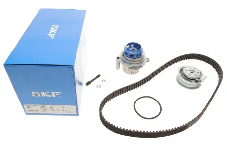 Комплект ременя ГРМ з водяним насосом SKODA OCTAVIAII (1Z3) 1.6 SKF VKMC 01113-1