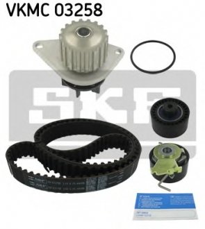 Комплект ременя ГРМ + помпа SKF VKMC 03258