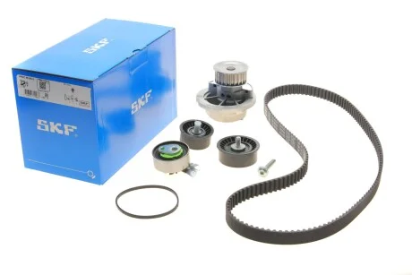 Комплект ременя ГРМ із водяною помпою (Вир-во) SKF VKMC 05156-2