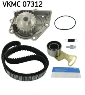 Роликовий модуль натягувача ременя (ролик, ремінь, помпа) SKF VKMC 07312