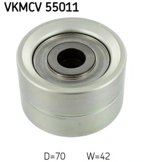 Ролик обвідний ременя поліклинового (приводного) SKF VKMCV55011