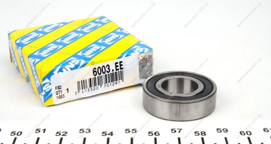 Підшипник кульковий Mazda, Toyota (вир-во NTN) TW SNR 6003EE (фото 1)