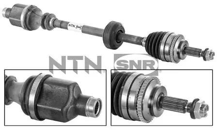 Піввісь Renault Kangoo 1.4 97-09 (R) (23x44x761) SNR DK55122