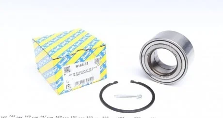Пiдш. маточини NISSAN ALMERA (N16E) передн. (вир-во) SNR R168.63