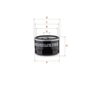 Фільтр масляний SOFIMA S 3759 R